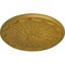 Ekena Millwork Artis Ceiling Medallion, Hand-Painted Pharaohs Gold, 27 1/8"OD x 2 5/8"P CM27ARPGS - alternate 2